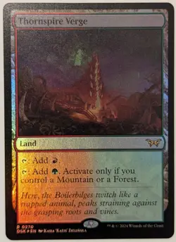 Thornspire Verge - (270) Duskmourn: House of Horror MTG - Image 1