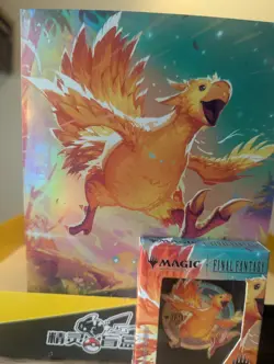 MTG Final Fantasy Chocobo Racing Pinfinity AR-Enhanced Promo Pin & Foil Poster - Image 3