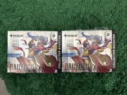 Lot Of 2 Magic The Gathering Final Fantasy Collector Booster Omega Box MTG FF - Image 1