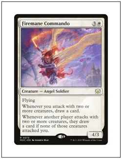 1x Firemane Commando, Magic the Gathering, MTG NM - Image 1
