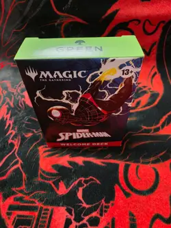 GREEN MTG Marvel Spiderman Welcome Deck - SDCC 2025 Magic The Gathering - Image 1