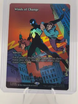 Winds of Change - #30 Foil (Borderless) Spiderman - Mtg - Image 1