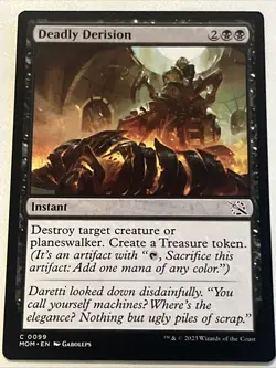Deadly Derision (C) MTG March Of The Machine MOM - Image 1