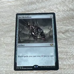 MTG Magic The Gathering Jet Medallion Commander 2014 Near Mint Condition - Image 1