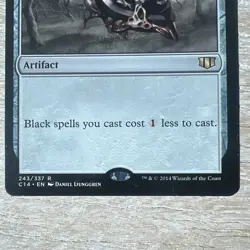 MTG Magic The Gathering Jet Medallion Commander 2014 Near Mint Condition - Image 5