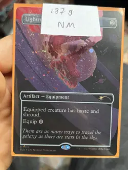 Lightning Greaves • Galaxy Foil NM / Unplayed Secret Lair 1493 • Mtg (1879) - Image 5