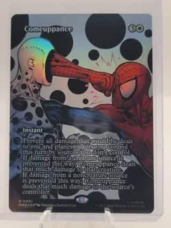 MTG x Marvel's Spider-Man Comeuppance (0001) (Borderless Foil) - NM / M - Image 1