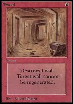 MTG English Tunnel NM Normal Alpha - Image 1