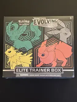 Pokemon TCG Sword and Shield Evolving Skies Elite Trainer Box ETB Sealed - Image 1