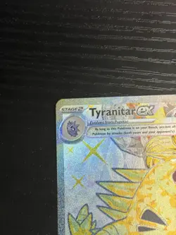 Pokemon TCG Tyranitar ex 211/197 SV03: Obsidian Flames Full Art Nintendo 2023 NM - Image 3