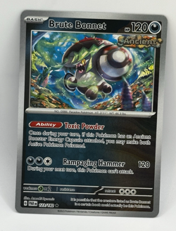 Brute Bonnet Play! Pokemon Prize Pack Series 5 Non-Holo Stamped Promo 123/182 - Image 1
