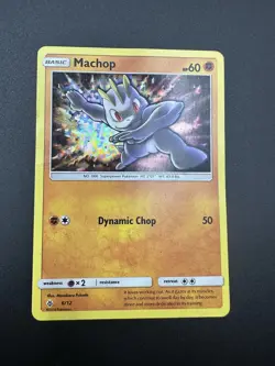 Machop 6/12 McDonald's Pokemon TCG Promo 2018 Holo MP see photos - Image 1
