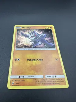 Machop 6/12 McDonald's Pokemon TCG Promo 2018 Holo MP see photos - Image 3