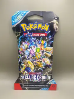 Pokemon Scarlet & Violet - STELLAR CROWN Sleeved Booster Pack - Image 1