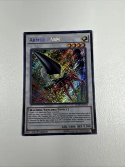 Yugioh - Armory Arm - (LC5D-EN034) Secret Rare Hold 1st Edition NM/MINT - Image 1