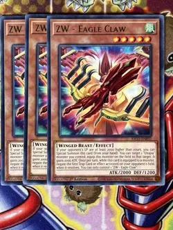 Yugioh ZW - Eagle Claw KICO-EN037 Playset - Image 1