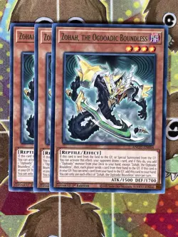 Yugioh Zohah, The Ogdoadic Boundless ANGU-EN004 Playset - Image 1