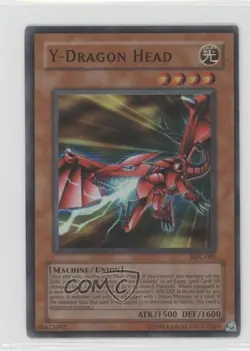 Y-Dragon Head Unlimited YuGiOh Magician's Force #MFC-005 2003 READ - Image 1
