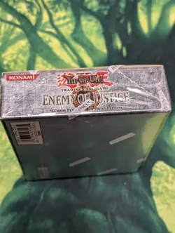 Yugioh Enemy of Justice 1st Edition Booster Box Factory Sealed - Image 3