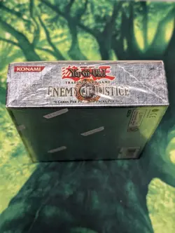 Yugioh Enemy of Justice 1st Edition Booster Box Factory Sealed - Image 5