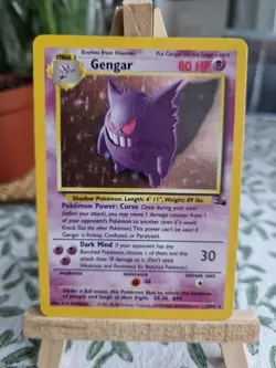 Pokemon Cards GENGAR - 5/62 - Fossil - Holo - Pokemon Card - NM - Image 1