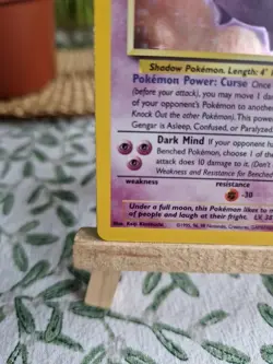 Pokemon Cards GENGAR - 5/62 - Fossil - Holo - Pokemon Card - NM - Image 4