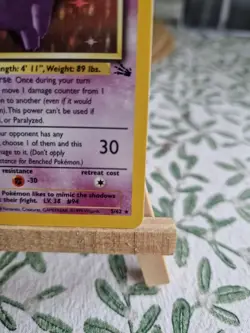 Pokemon Cards GENGAR - 5/62 - Fossil - Holo - Pokemon Card - NM - Image 5