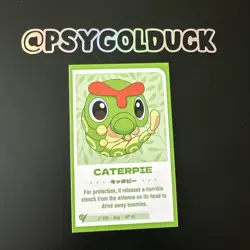 Peru Baby Set Pokemon Card Caterpie - Image 1