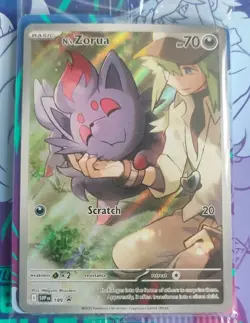 Pokemon Journey Together N's Zorua 189 Promo card Brand New, Sealed Pack - Image 1