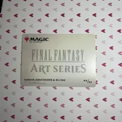 MTG Final Fantasy Art Series Sephiroth, Fabled Soldier x1 NM Art Card - Image 2