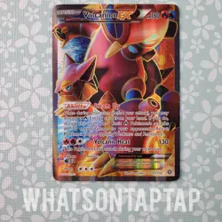 Pokemon Card Volcanion Ex 107/114 Ultra Rare XY Steam Siege Singles LP - Image 1