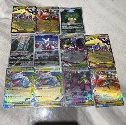 Pokemon Mixed Card Lot - Mega Evolution EX and full art - Image 1