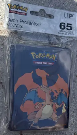 Pokemon Gaming Sleeves Deck Protector Pokemon Charmander Colorway Brand New Card - Image 2