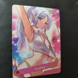 PR-004 Frieren Beyond Journey's End Goddess Story Anime Waifu Holo Card - Image 3