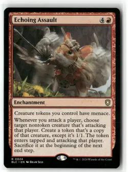 Echoing Assault Commander: Bloomburrow Regular - Image 1