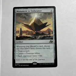 Magic The Gathering Aetherdrift Monument to Endurance # 0237 - Image 1