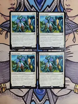 4x Mirror Entity - NM/M MKC MTG Magic the Gathering - Image 1