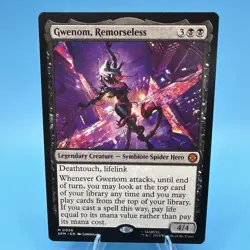 MTG: Spider Man, Gwenom, Remorseless Regular - Image 1