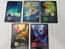 MTG - FULL ART FOIL land set - Lost Caverns of Ixalan - Image 1