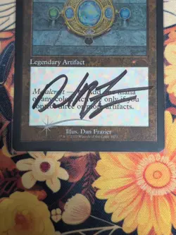 1x Signed Etched Foil Retro Frame Mox Opal Magic The Gathering Staple - Image 2