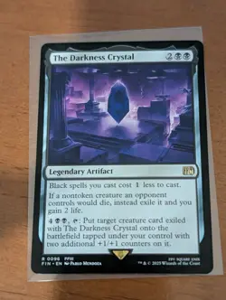 The Darkness Crystal 0096 Magic the Gathering Final Fantasy NM - Image 1
