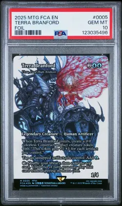 Magic MTG Terra Branford #0005 Foil *GEM MINT PSA 10* Final Fantasy - Image 1