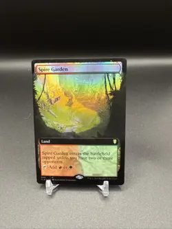 Spire Garden (Extended Art) Commander Legends: Battle for Baldur's Gate Foil - Image 1