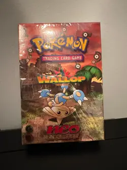 Pokemon (TCG) Neo Discovery Wallop Theme Deck Sealed Vintage - Image 1