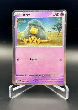 ABRA/KADABRA/ALAKAZAM EX-COSMO HOLO-PROMO-063-064/165-050-POKEMON-151-SHIPS FREE - Image 3