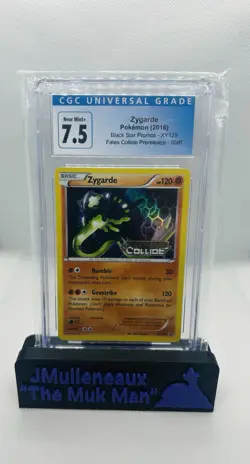 2016 Pokemon Zygarde Prerelease STAFF Promo CGC 7.5 - Image 1