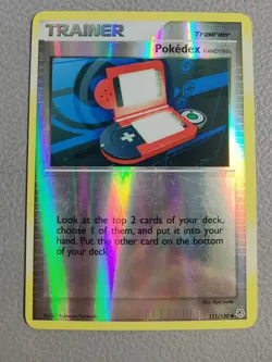 Pokedex Reverse Holo | PL | Diamond & Pearl 111/130 | Pokemon - Image 1