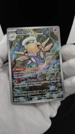 Shedinja 144/132 Illustration Rare Pokemon Mega Evolution NM Pack Fresh - Image 5