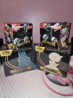 Pokemon TCG Mega Evolutions Enhanced Booster Boxes And Elite Trainer Boxes Combo - Image 1