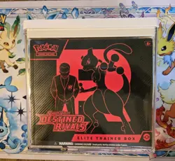 Pokemon TCG Destined Rivals ETB Elite Trainer Box Sealed W/Container - Image 1